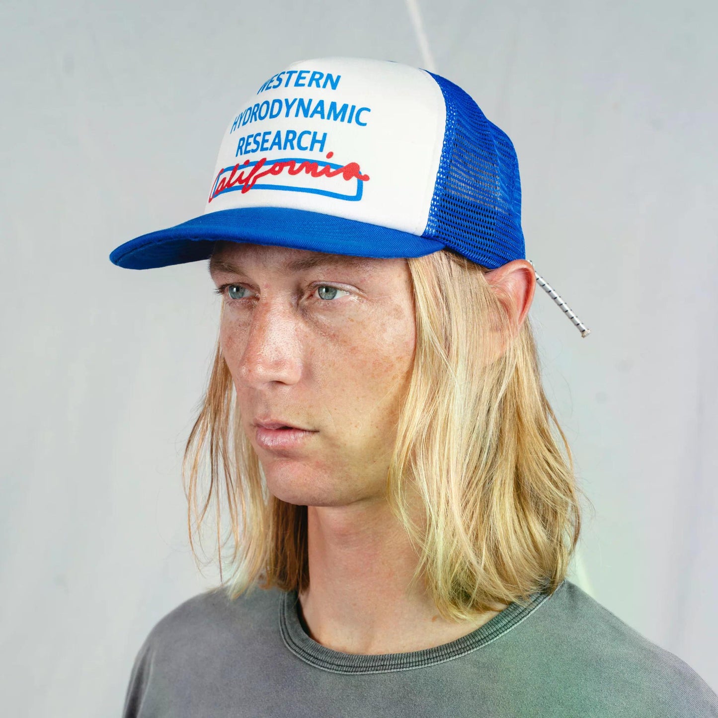 [WESTERN HYDRODYNAMIC RESEARCH] California Hat (Royal/White)