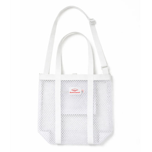 [Battenwear] Mini Mesh tote (White)