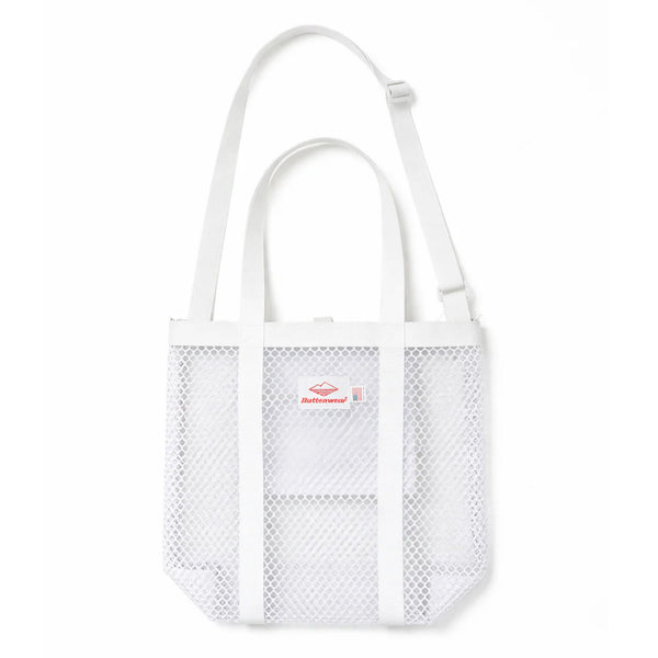 [Battenwear] Mini Mesh tote (White)