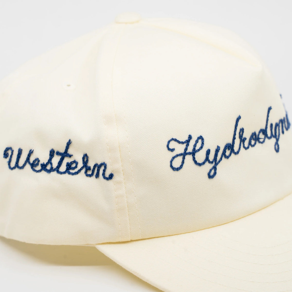 [WESTERN HYDRODYNAMIC RESEARCH] Chain Stitch Hat (Natural)