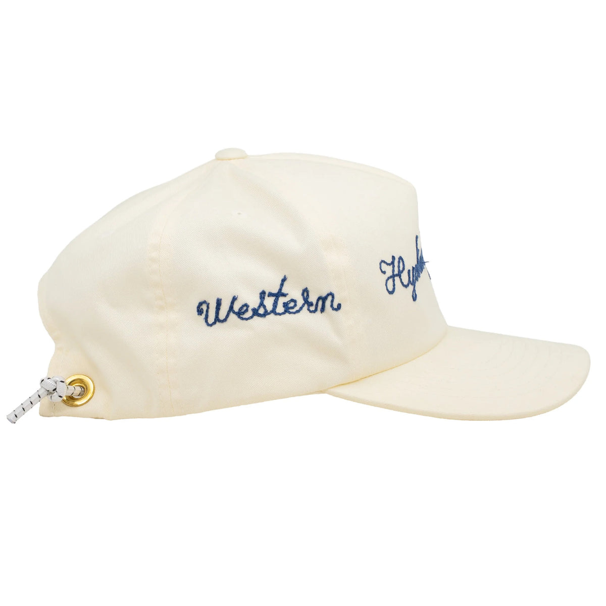 [WESTERN HYDRODYNAMIC RESEARCH] Chain Stitch Hat (Natural)