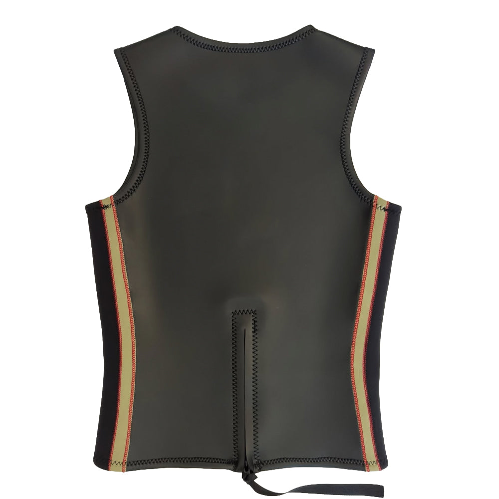 [LEO WETSUITS] SAND/RED TANK TOP 2MM