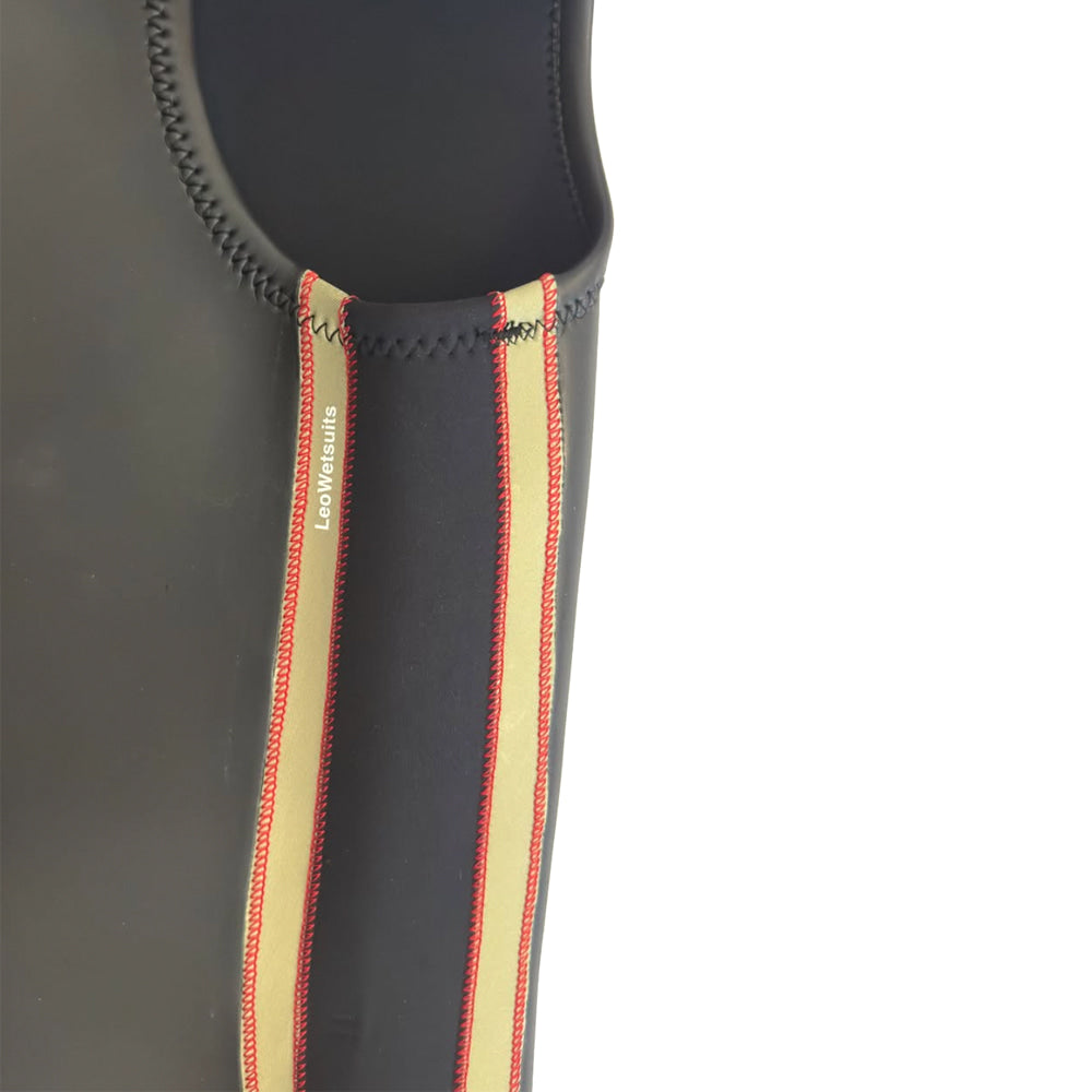 [LEO WETSUITS] SAND/RED TANK TOP 2MM
