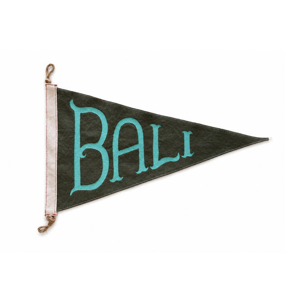 [SLIGHTLY CHOPPY] Bali Flag_Deep Green