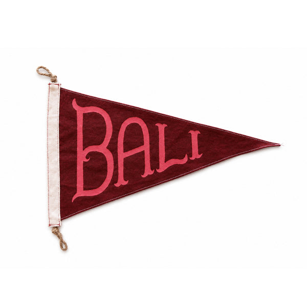 [SLIGHTLY CHOPPY] Bali Flag_Burgandy