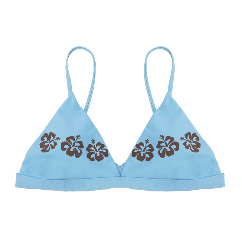 [Shell Collector] Lei Bikini Top Faded Sky