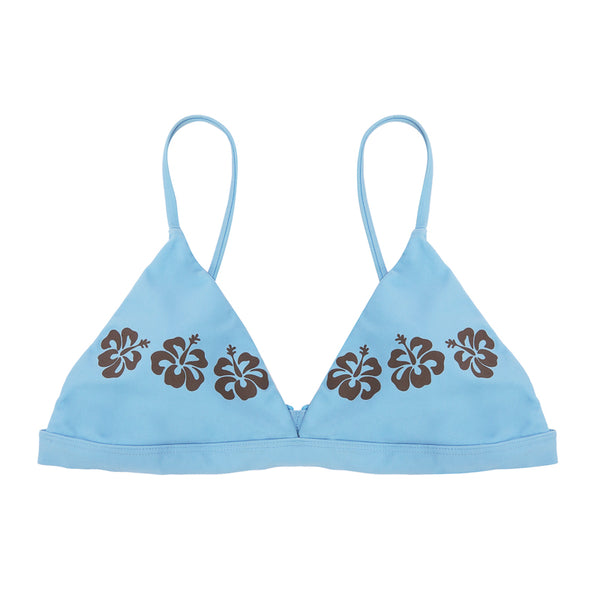 [Shell Collector] Lei Bikini Top Faded Sky