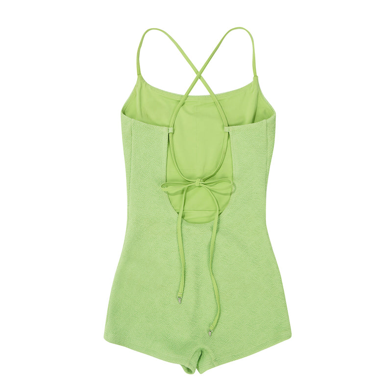[Shell Collector] Zoe Onesie Lime