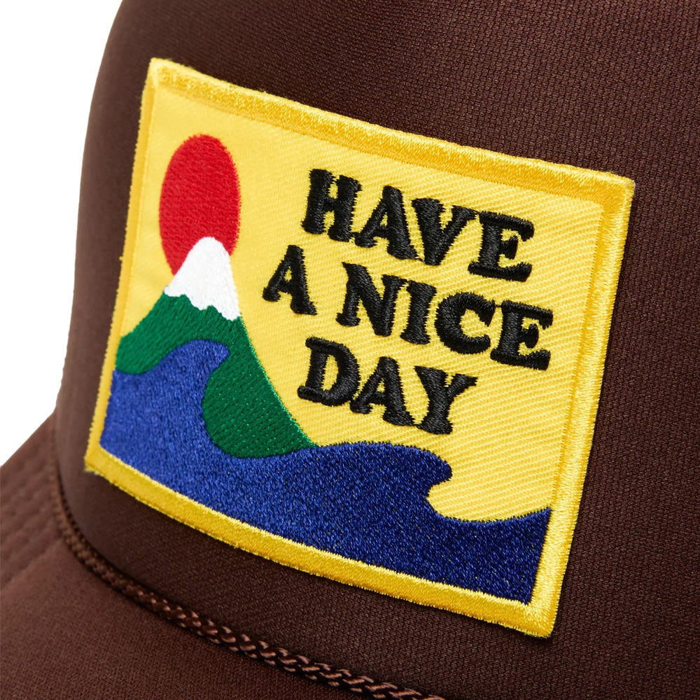 [Battenwear] H.A.N.D. Trucker Hat - Brown