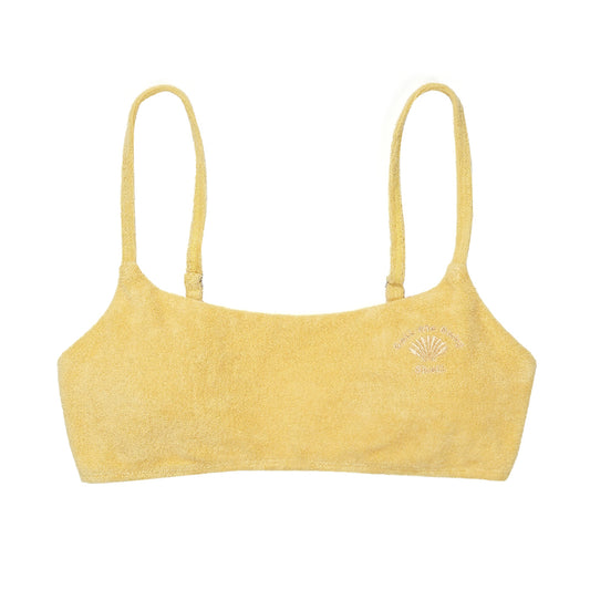 [Shell Collector] Chloe Terry Bikini Top Yellow